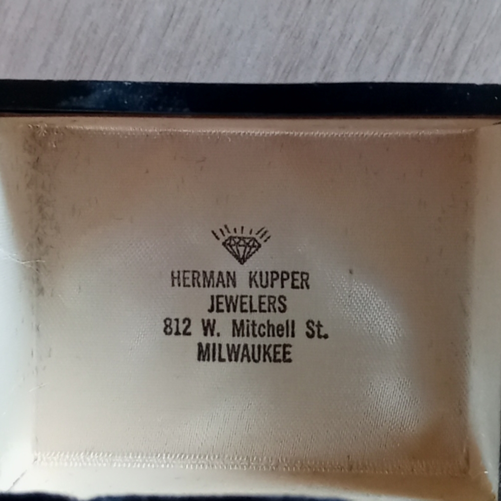 Men's Silver Tone Cuff Links and Tie Tack Gift Box - Picture 4 of 6